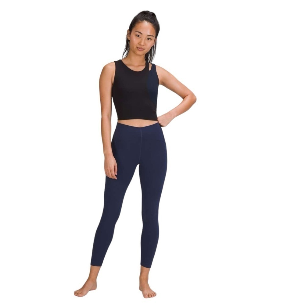Lululemon Instill High Rise Tight 25” Sz 16 Night Sea Blue